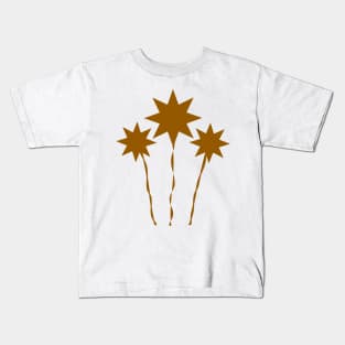 GOLD FLOWER Kids T-Shirt